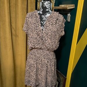 White Birch Leopard Print Dress